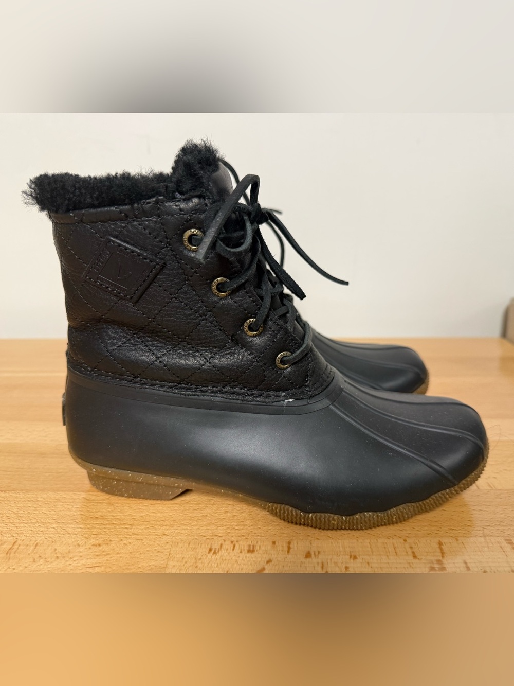 Sperry Saltwater Duck boots, size 6